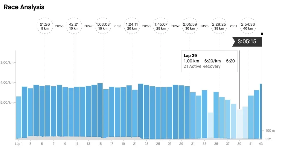 かすみがうらマラソン 2023 完走 (3時間5分22秒) - 画像11