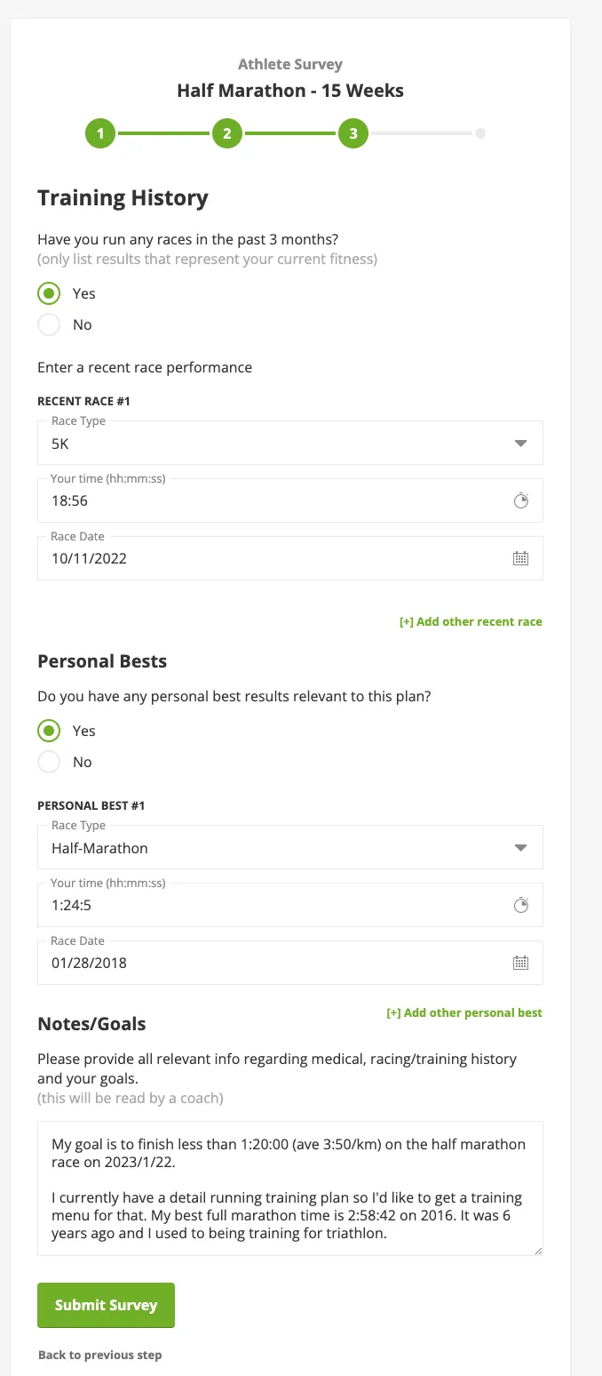 VDOTのオンラインコーチングを買ってみた - 画像5