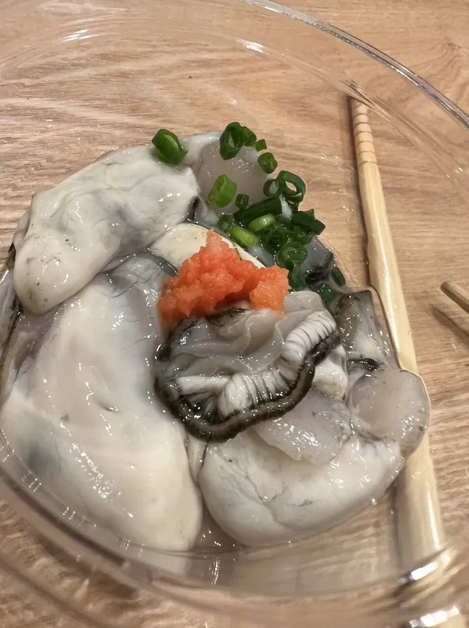 購入した生牡蠣