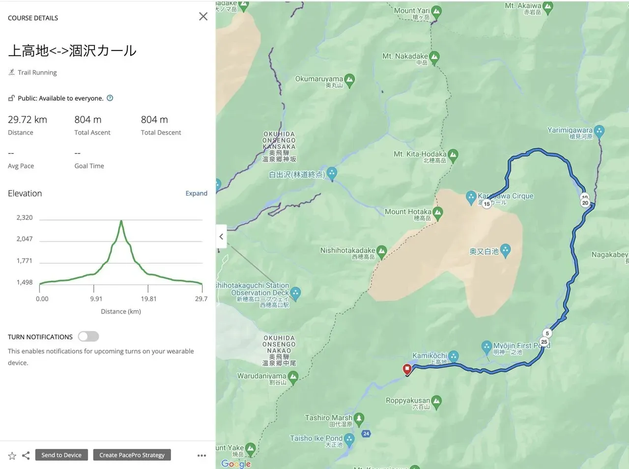 松本から小松へ270kmライド（上高地でトレラン 10km 編） - 画像1