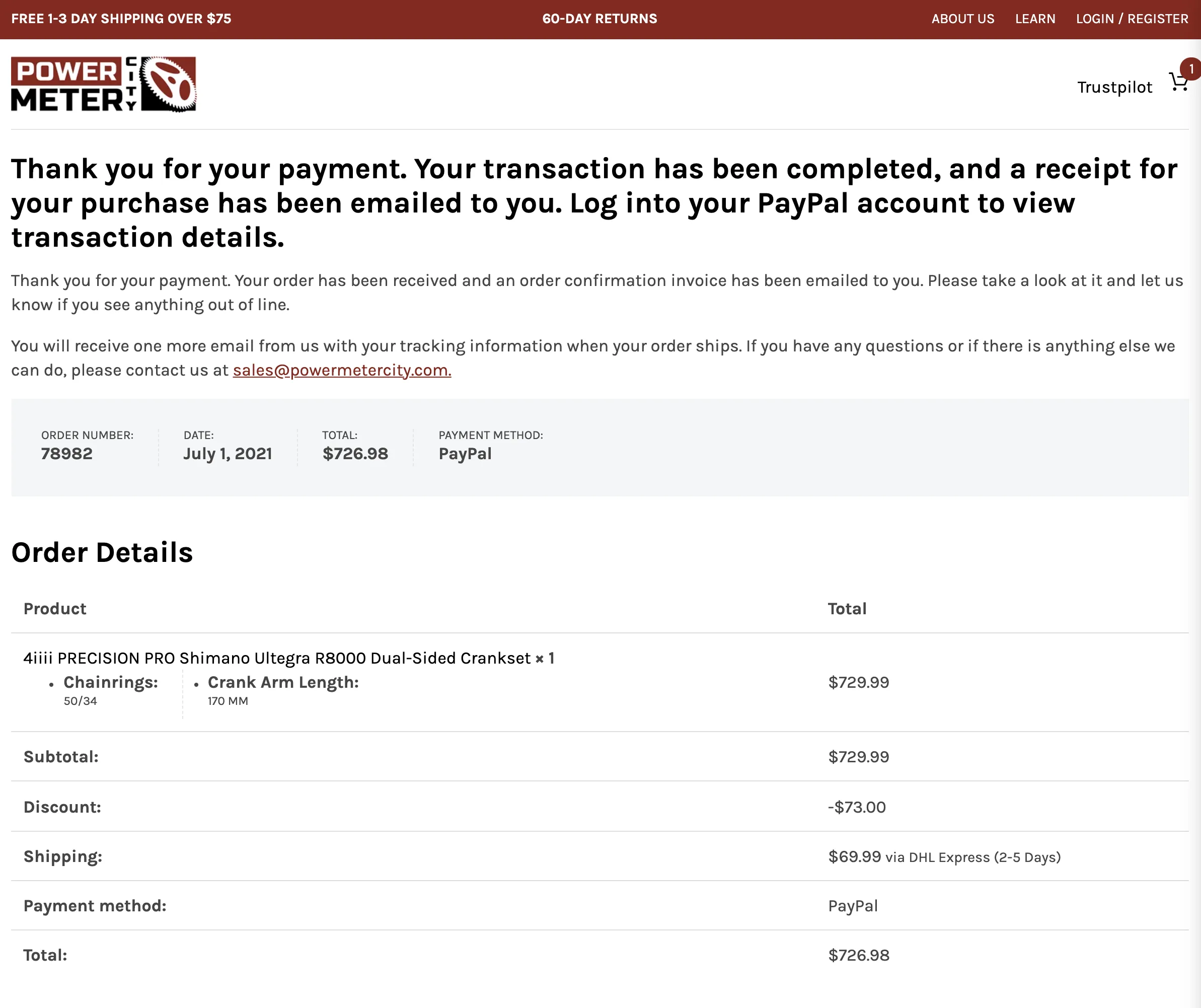 クランク型パワーメーターを買いました - 画像8