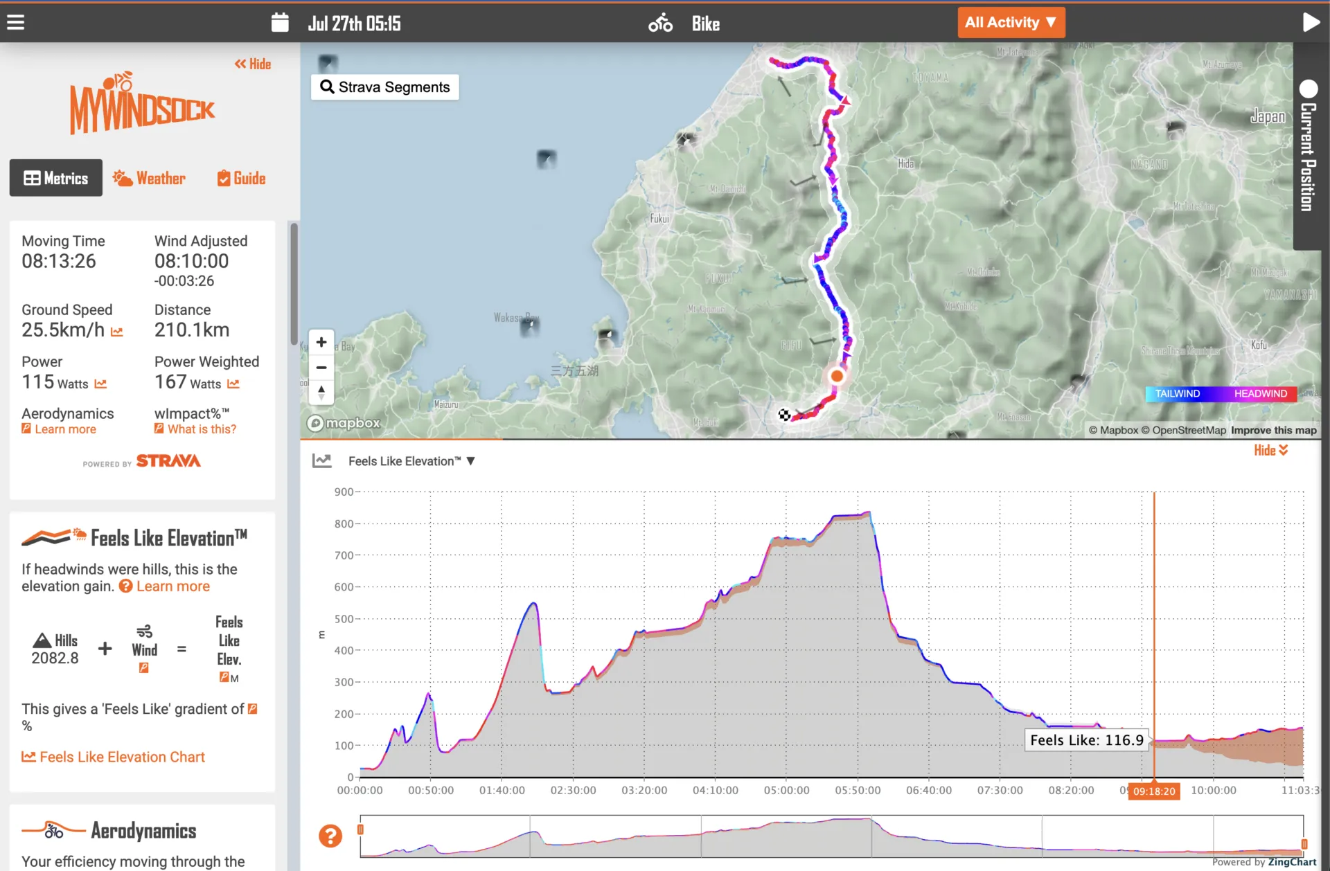 去年に続き、金沢→岐阜へバイクライド210km 2000m up - 画像1