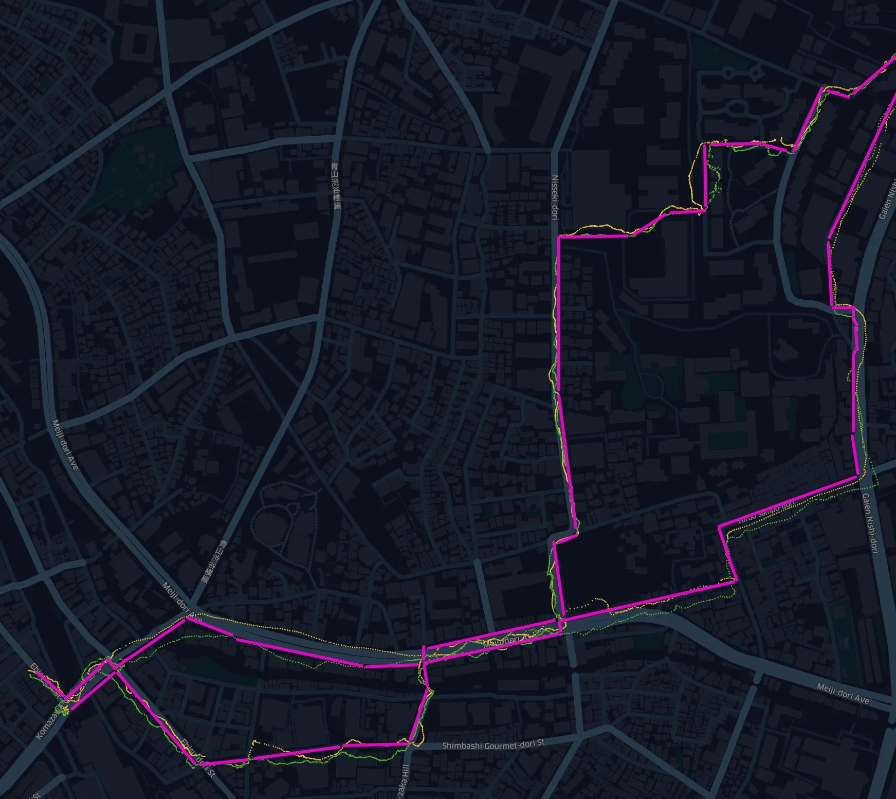 Garmin Forerunner 965と2バンドGPS受信の精度をレビュー。かなり高精度！ - 画像11