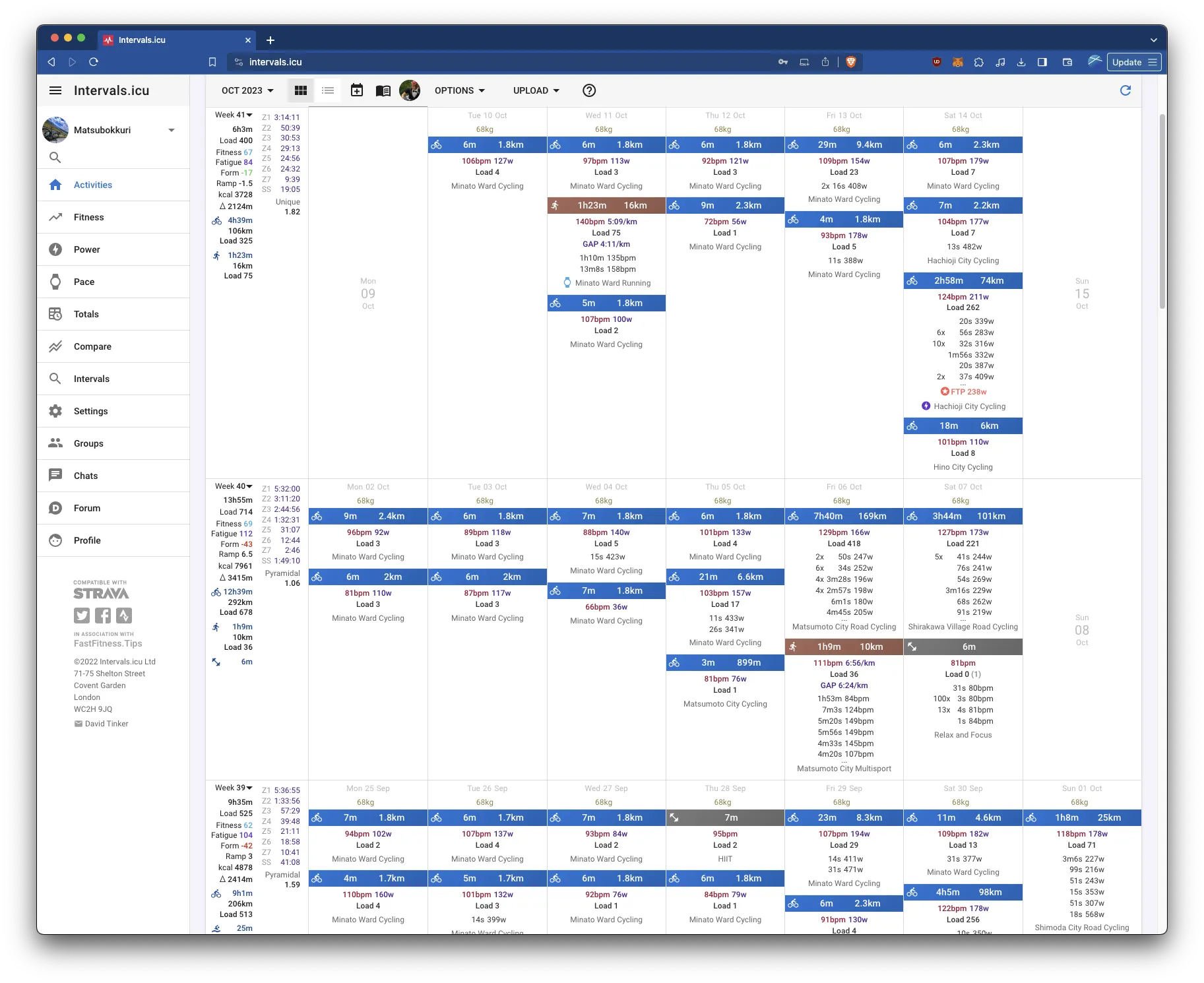 Intervalsオススメ!登録して連携すべし! - 画像2