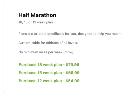 VDOTのオンラインコーチングを買ってみた - 画像3