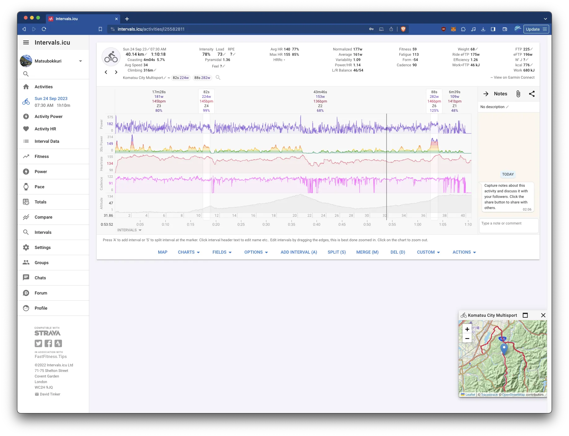 Intervalsオススメ!登録して連携すべし! - 画像5