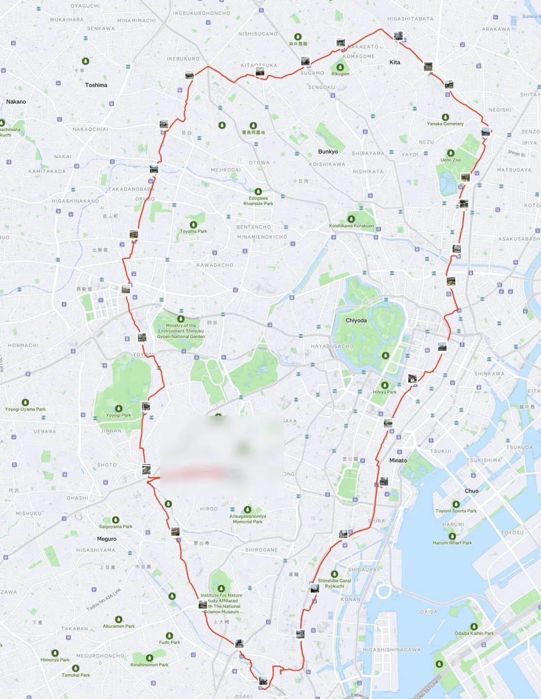 ロードバイクで山手線一周に挑戦！【渋谷右回りタイムアタック】