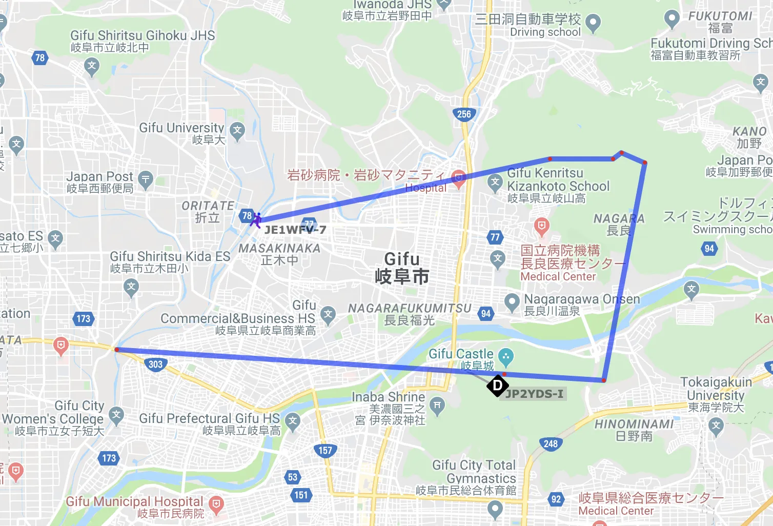 金華山、百々ヶ峰でAPRS運用 - 画像2