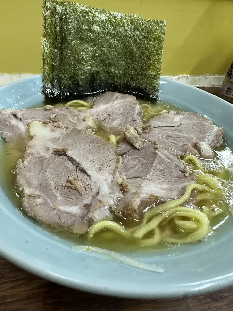 まこと家のチャーシュー麺 海苔付き