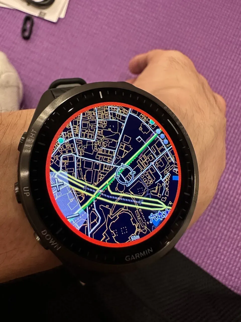 Forerunner 965のディスプレイがかなり綺麗