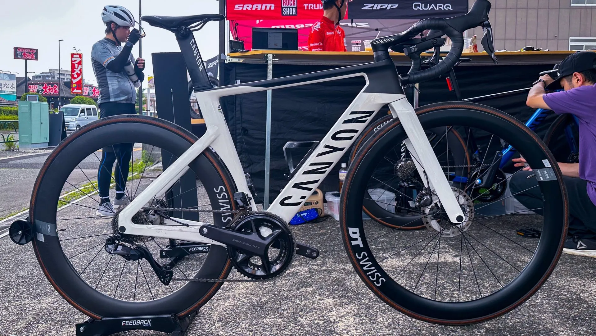 CANYON Aeroad CF SLX 8を試乗してきました - 画像2