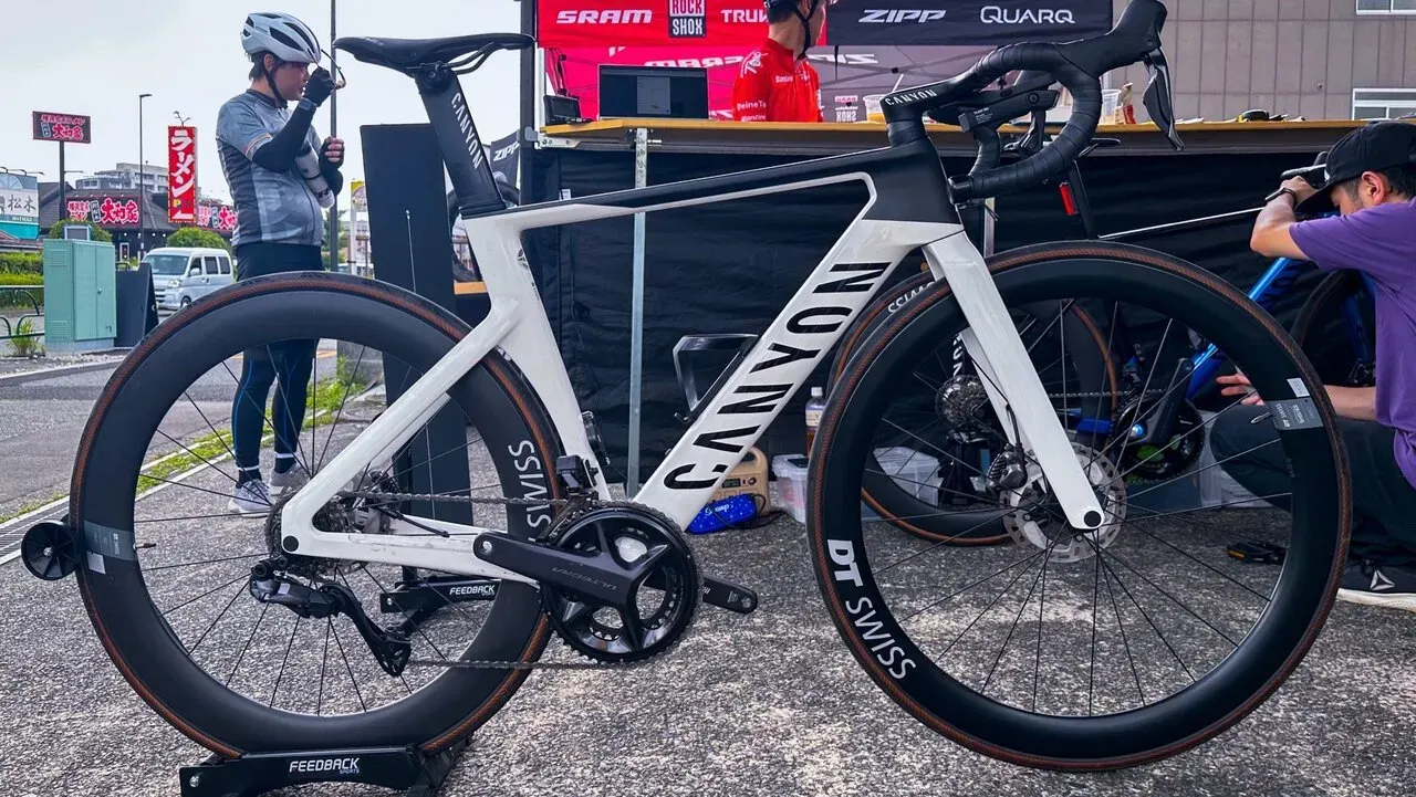 CANYON Aeroad CF SLX 8を試乗してきました - 画像2