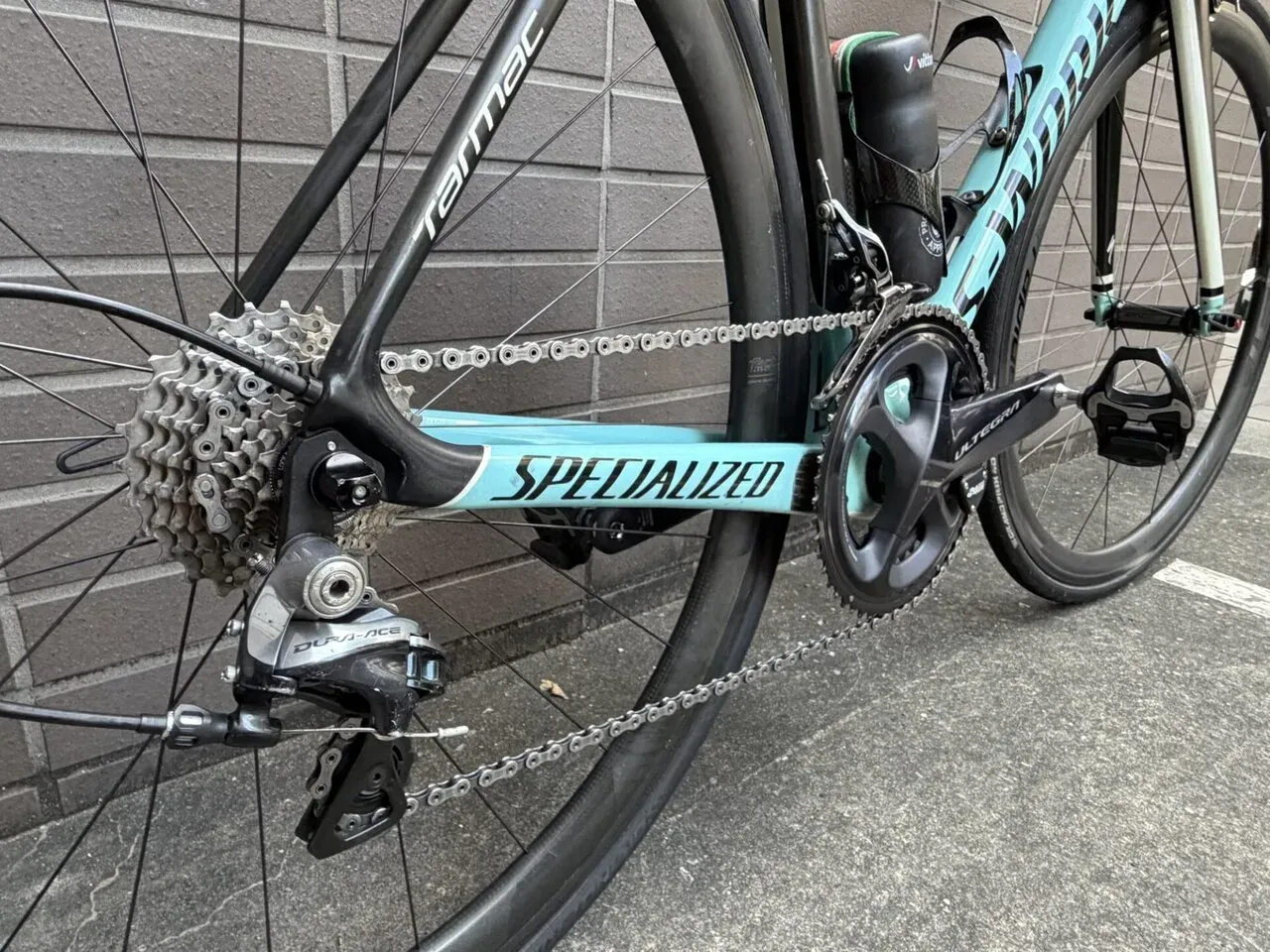 バイクのホイール（Roval rapide CLX 40）