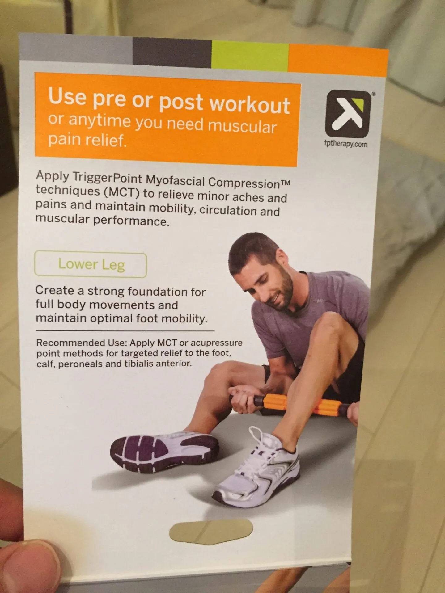 手持ちフォームローラーでリカバリー促進！