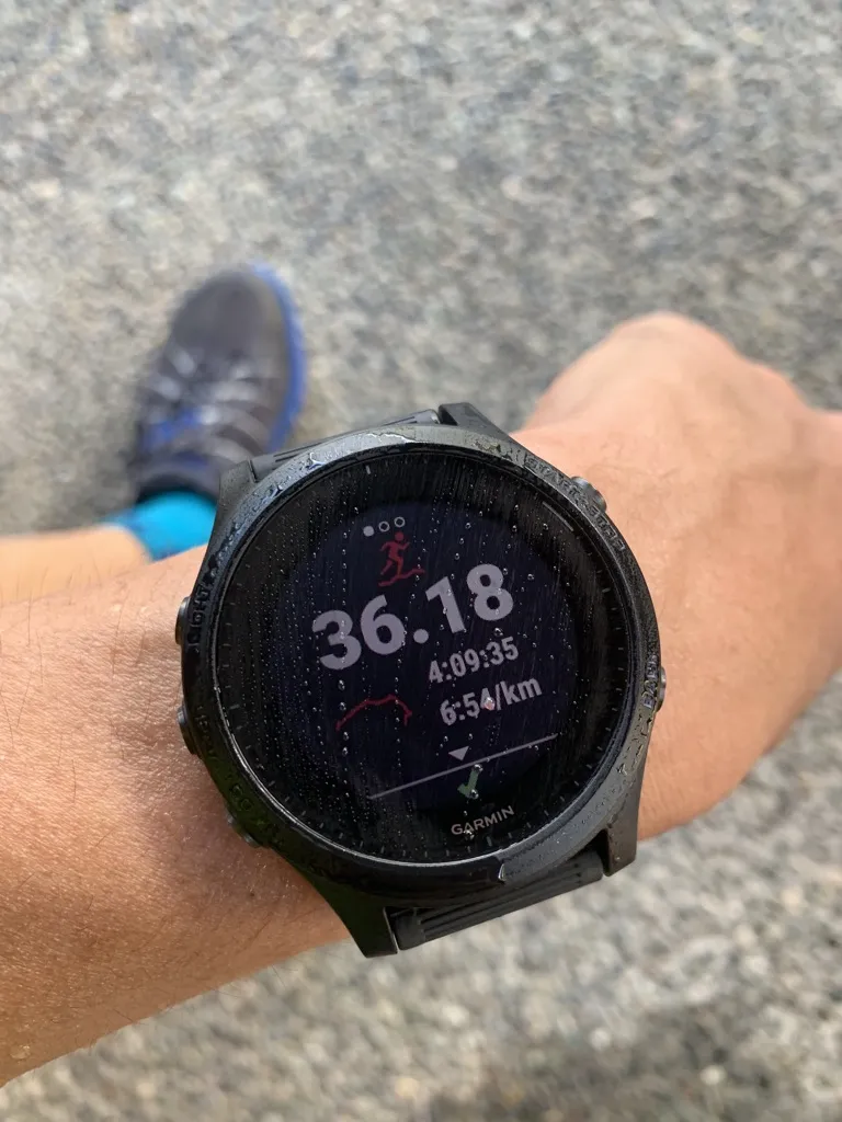 陣馬山へ峠走 トレーニング 36km - 画像8