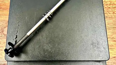 DT Swissのクイックリリースに変更したら剛性が増した！