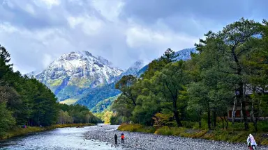 松本から小松へ270kmライド（上高地でトレラン 10km 編）